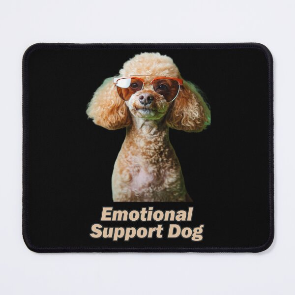 Item preview, Emotional Support Poodle designed and sold by Yogimeister.