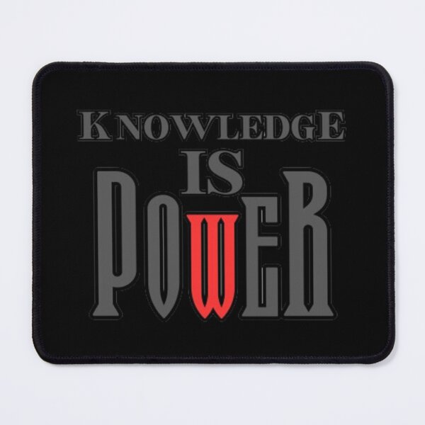 Item preview, Knowledge is power, GREAT POWER, KNOWLEDGE, Knowledge of everything, GREAT POWER Our, He, She, typography. designed and sold by 2012DreamVision.