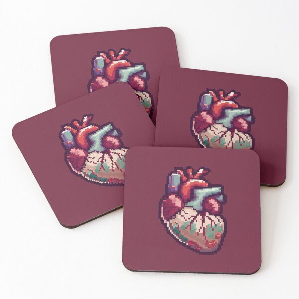 Item preview, Pixelated Zombie Heart: Undead Affection designed and sold by cossette-pxl.