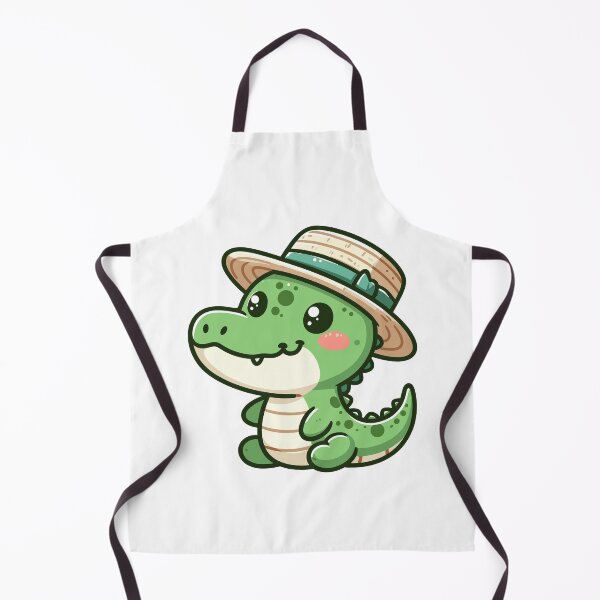 Item preview, Cool Crocodile in Hat designed and sold by ArtfulWeave.