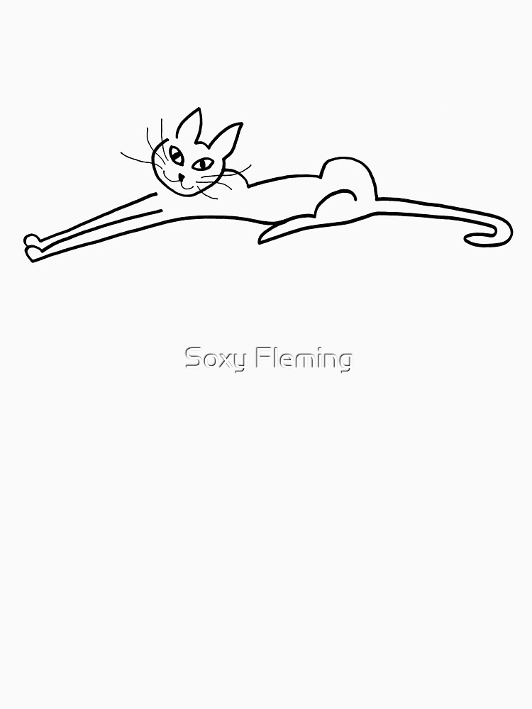 stretch cat by SoxyFleming