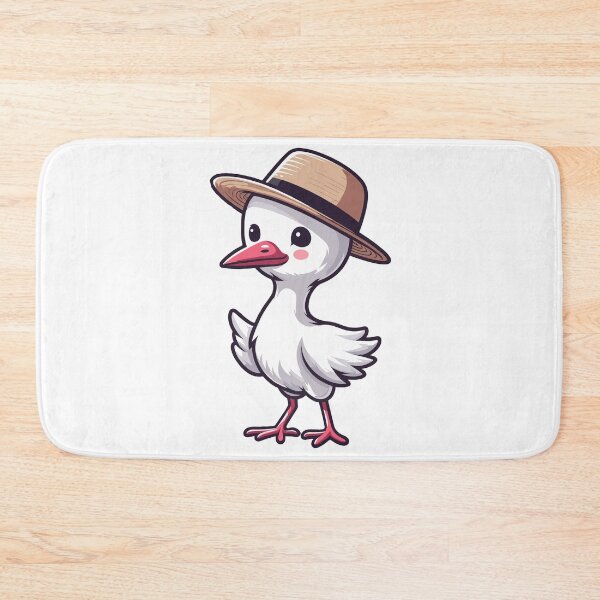 Item preview, Stylish Crane with Hat designed and sold by ArtfulWeave.