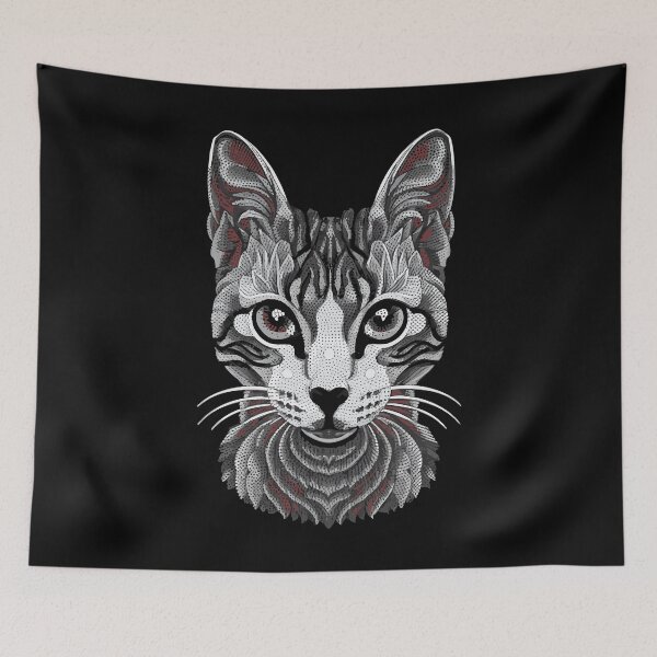 Item preview, Cute Cat Illusion Design, Funny Cat Lover Gift Idea designed and sold by PugSwagClothing.