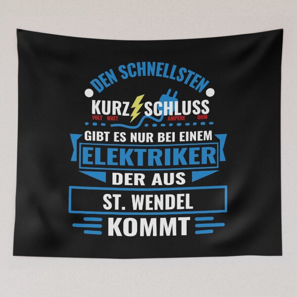 Item preview, ST. WENDEL - We have the best electricians, no one gets it so fast. designed and sold by NoriTEEs.