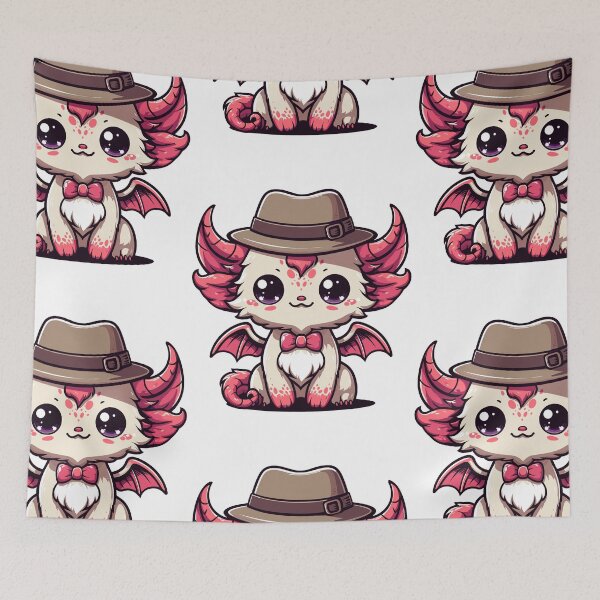 Item preview, Chimera with Hat designed and sold by ArtfulWeave.