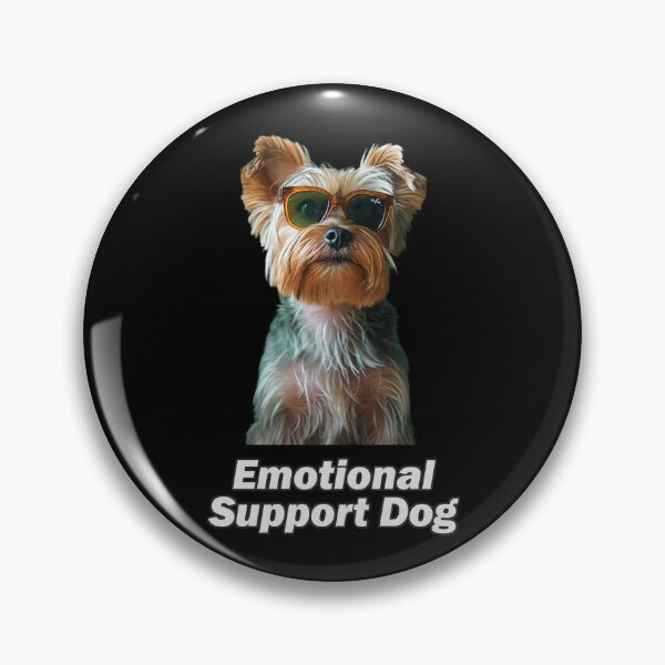 Artikelvorschau, Emotional Support Yorkie entworfen und verkauft von Yogimeister.