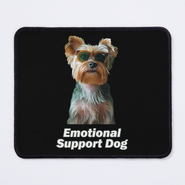 Item preview, Emotional Support Yorkie designed and sold by Yogimeister.