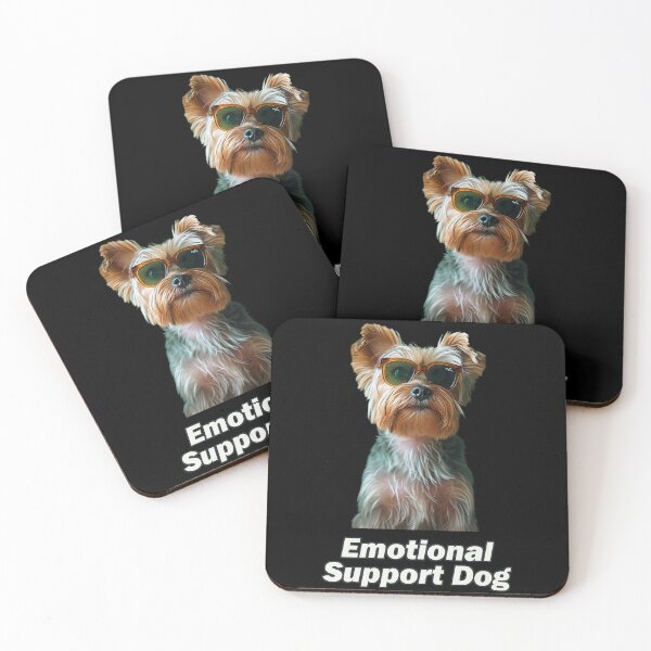 Item preview, Emotional Support Yorkie designed and sold by Yogimeister.