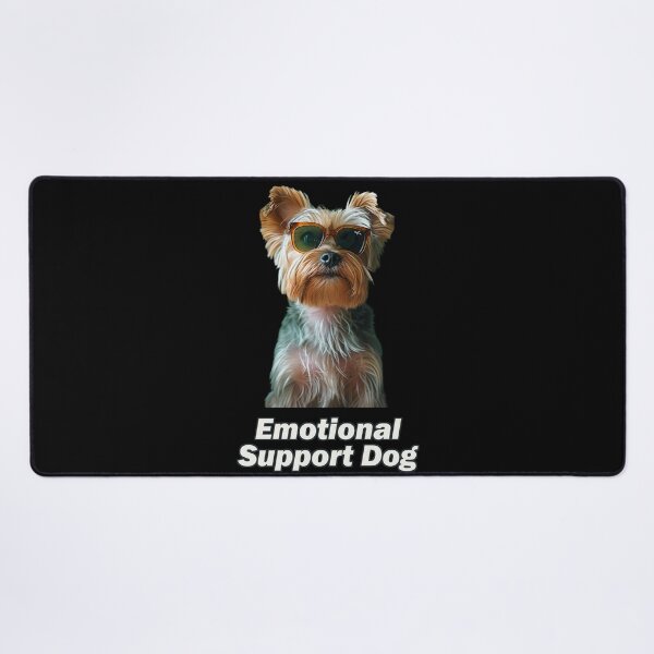 Item preview, Emotional Support Yorkie designed and sold by Yogimeister.