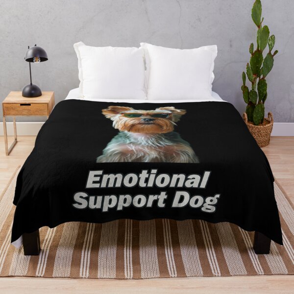 Item preview, Emotional Support Yorkie designed and sold by Yogimeister.