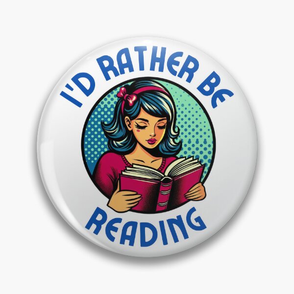 Item preview, I'd rather be reading designed and sold by Literary-tee.