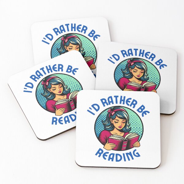 Item preview, I'd rather be reading designed and sold by Literary-tee.
