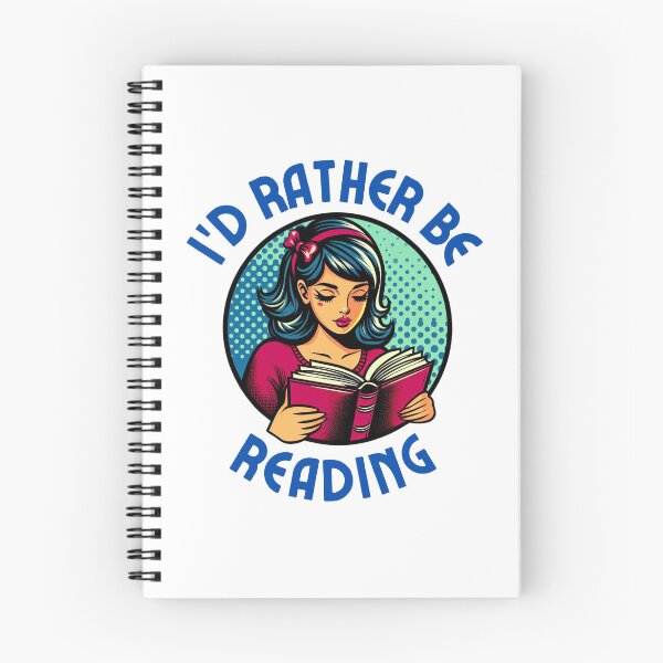 Item preview, I'd rather be reading designed and sold by Literary-tee.