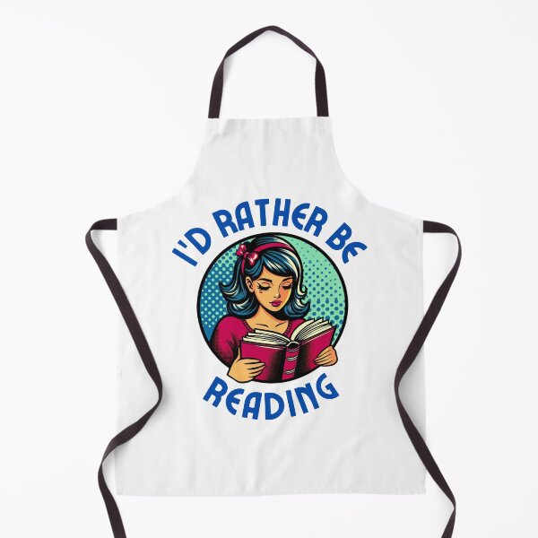 Item preview, I'd rather be reading designed and sold by Literary-tee.
