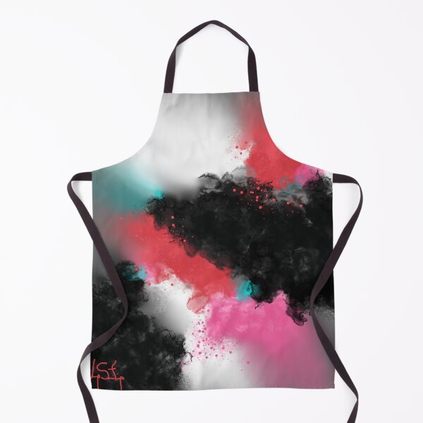 Item preview, Casanova - Red Black Turquoise Abstract designed and sold by Joey Santiago.