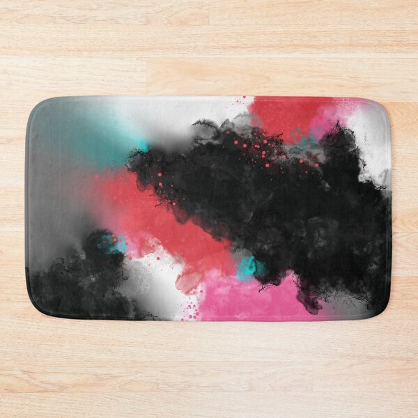 Item preview, Casanova - Red Black Turquoise Abstract designed and sold by Joey Santiago.