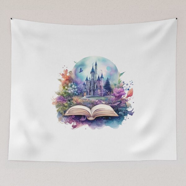 Item preview, Enchanted Pages: Watercolor Fantasy Book designed and sold by SellingWSarah17.