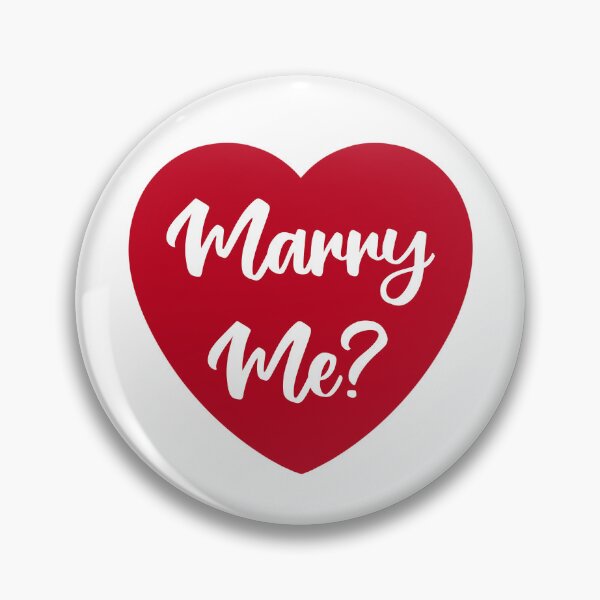 Item preview, Marry Me, Proposal, Red Heart designed and sold by OneThreeSix.