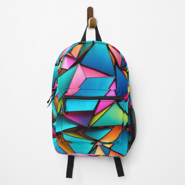 Artikelvorschau, Abstract Geometric Rainbow Glass Pattern entworfen und verkauft von TheArtOfPat.