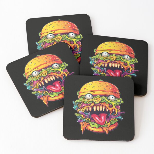 Item preview, Bitey Burger | Trippy Monster HD AI designed and sold by scudpunk.