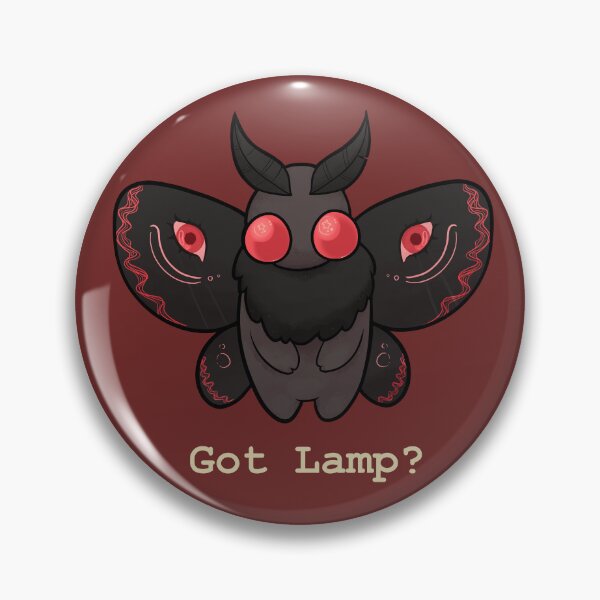 Item preview, Mothman "¿Tienes lámpara?" designed and sold by infernalnyx.