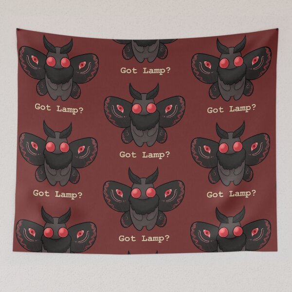 Item preview, Mothman "Got Lamp?" designed and sold by infernalnyx.