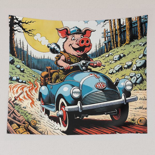 Item preview, war motor pig designed and sold by filusattila.