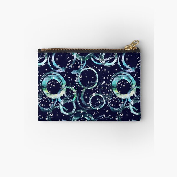 Item preview, Brush strokes free circles dark designed and sold by Alessandro Remo Mazzoni Remotextiles.