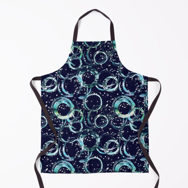 Item preview, Brush strokes free circles dark designed and sold by Alessandro Remo Mazzoni Remotextiles.