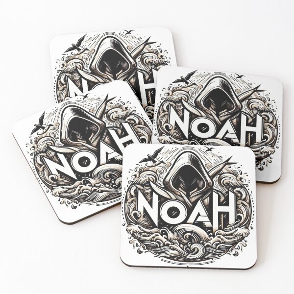Item preview, Personalised Initial Name Noah designed and sold by joyfulcow.