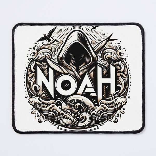Item preview, Personalised Initial Name Noah designed and sold by joyfulcow.