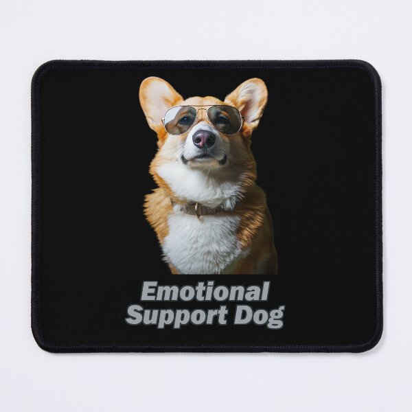 Item preview, Emotional Support Corgie designed and sold by Yogimeister.