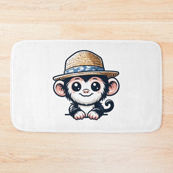 Item preview, Stylish Chimpanzee with Hat designed and sold by ArtfulWeave.