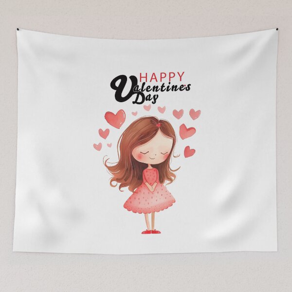 Item preview, Happy Valentine's Day designed and sold by 5minArtStudio.