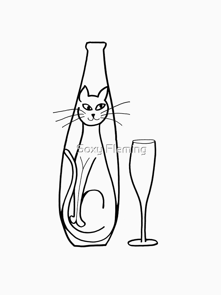 bottle cat by SoxyFleming