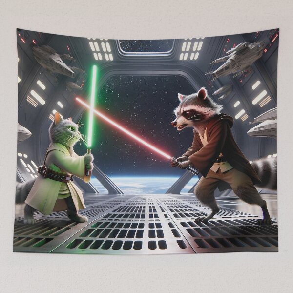 Item preview, Fur-ocious Galactic Duel designed and sold by Appsmiths.