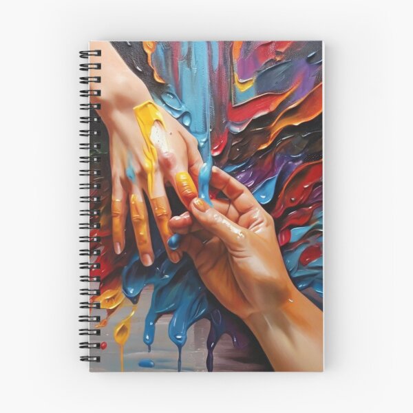 Aperçu de l'œuvre Les couleurs créée et vendue par HelloThereStore.
