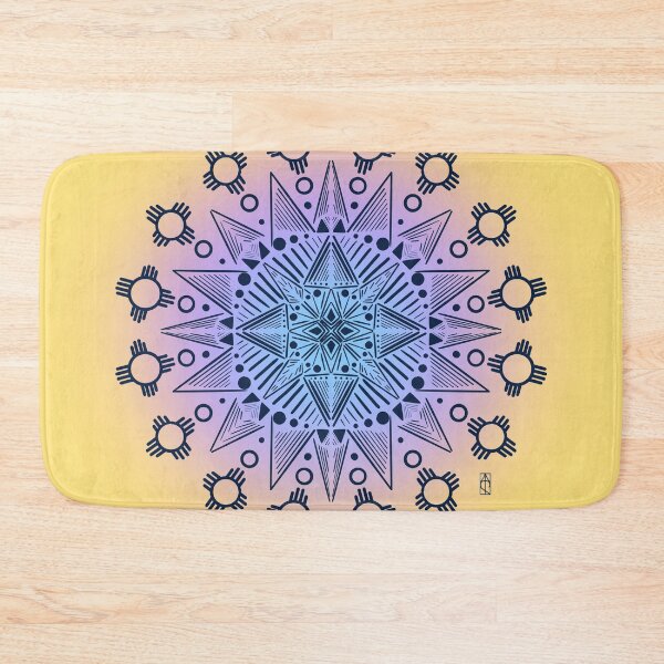 Item preview, Winter Desert - Zia mandala designed and sold by Kara Cooper.