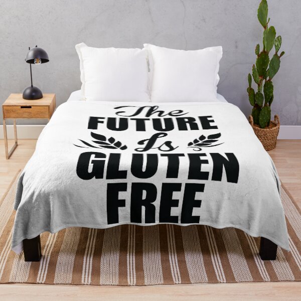 Item preview, "The future is Gluten-free" t shirt bright mode design designed and sold by MyGluteesFree77.
