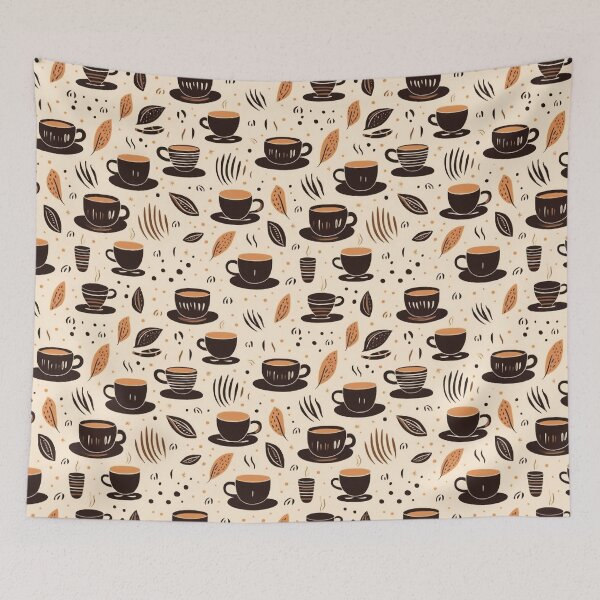 Item preview, Coffee Pattern designed and sold by sheprint.