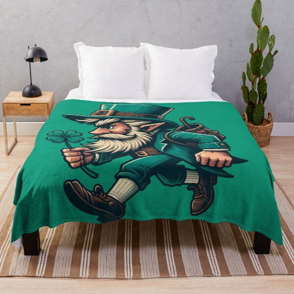 Item preview, Leprechaun Saint Patrick's Day designed and sold by Delamoon.