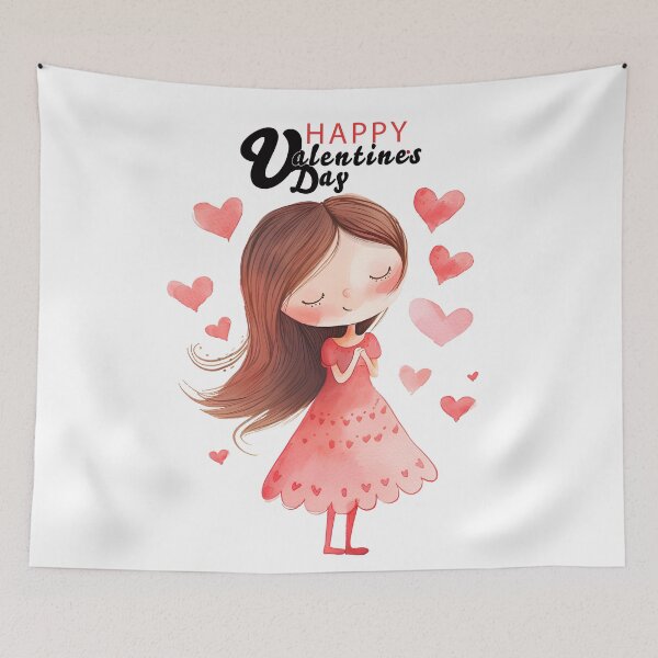 Item preview, Happy Valentine's Day designed and sold by 5minArtStudio.