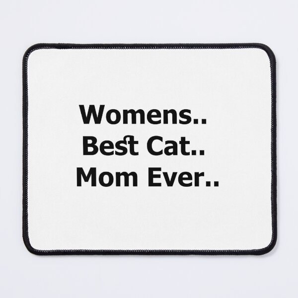 Item preview, Womens Best Cat Mom Ever designed and sold by fatimaboujra.
