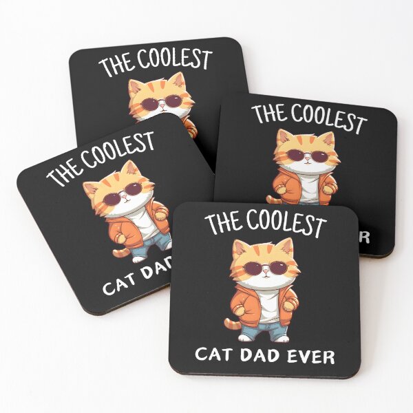 Item preview, The Coolest cat dad ever designed and sold by Kedo123.