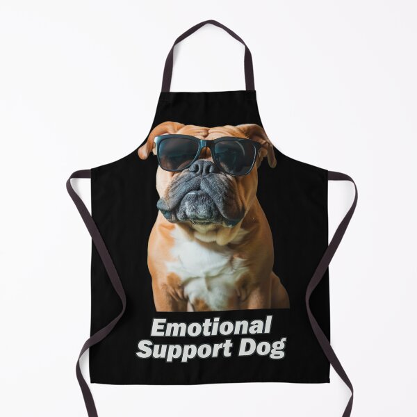 Item preview, Emotional Support Bulldog designed and sold by Yogimeister.