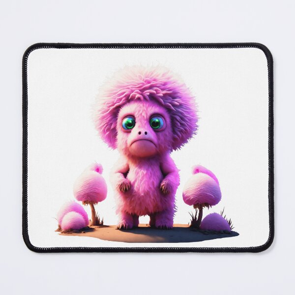 Item preview, Shaggy monster 7 designed and sold by LittleWorldShop.