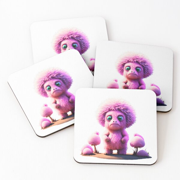 Item preview, Shaggy monster 7 designed and sold by LittleWorldShop.