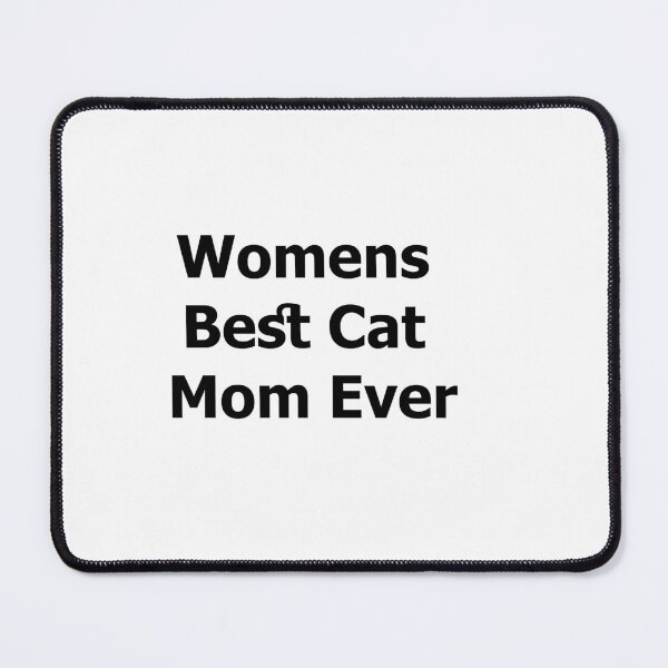 Item preview, Womens Best Cat Mom Ever designed and sold by fatimaboujra.