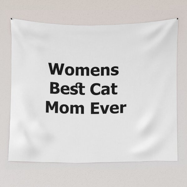 Item preview,  Womens Best Cat Mom Ever designed and sold by fatimaboujra.