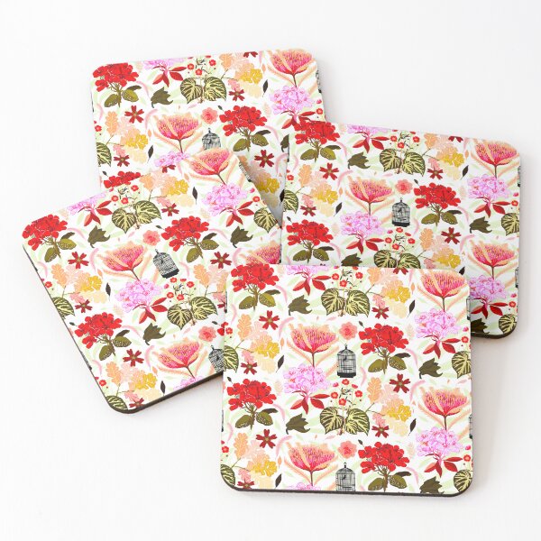 Item preview, Dramatic tropical foliage and blooms pattern. designed and sold by Meteryards.